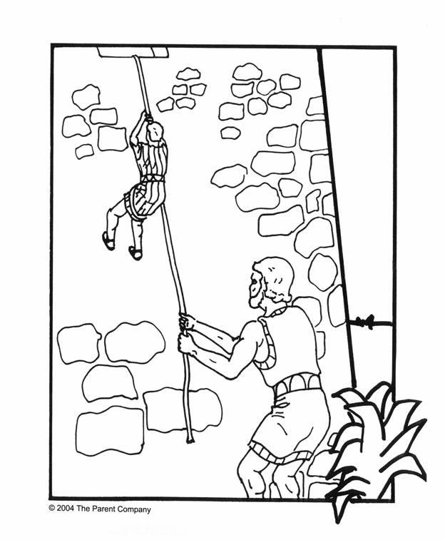 rahab coloring pages - photo #11